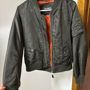 Steve-madden Women's Green and Black Jacket